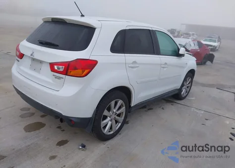 2014 Mitsubishi Outlander Sport Es from USA, damaged, VIN 4A4AP3AU6EE019691